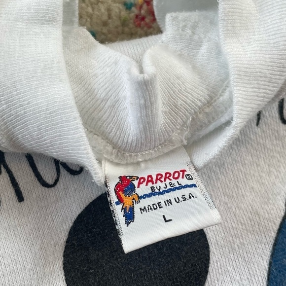 Vintage Mickey Mouse and Minnie Mouse Washington DC Cartoon 1980s Sweatshirt - Picture 6 of 7